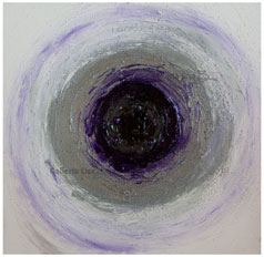 ©2011 Lisa Brugger Thought - Acrylic on Canvas 18 X 18