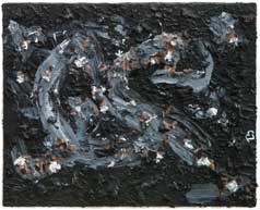 ©2000 Lisa Brugger Mix Crush - Acrylic with Mix Media on Canvas 16 x 22