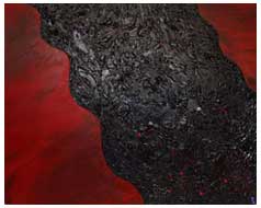 ©2007 Lisa Brugger Evolution - Acrylic with Mix Media on Canvas 48 X 60