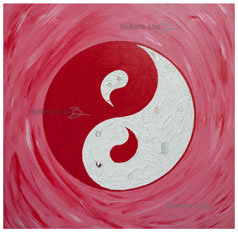 ©2011 Lisa Brugger Love - Acrylic with Mix Media on Canvas 24 x 24